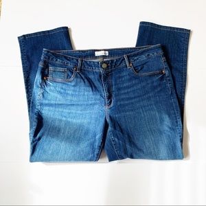 Loft Made And Loved Curvy Straight Jeans Size 16